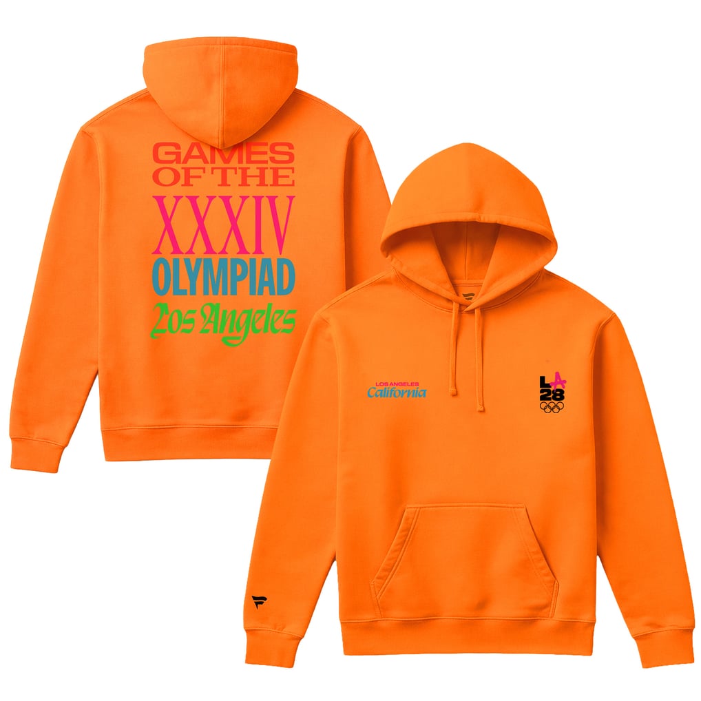 Sweat à capuche Fanatics LA28 Superbloom Collection - Orange