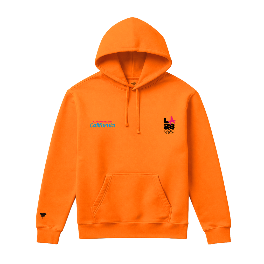 Sweat à capuche Fanatics LA28 Superbloom Collection - Orange