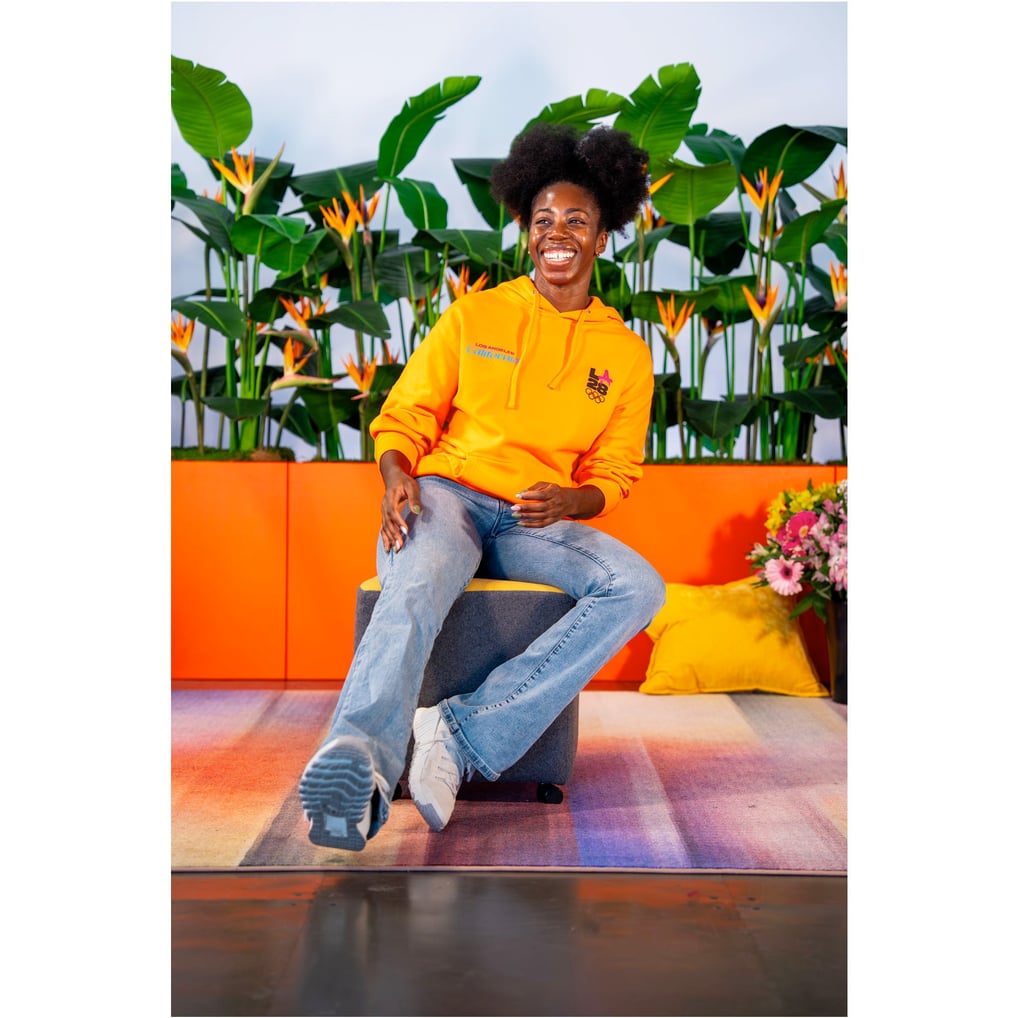 Sweat à capuche Fanatics LA28 Superbloom Collection - Orange