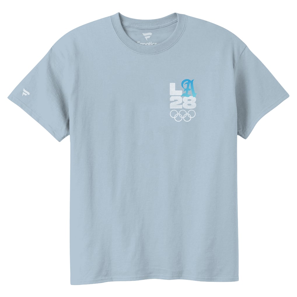 T-shirt Fanatics LA28 Collection Bluebell Paysage - Bleu poudré