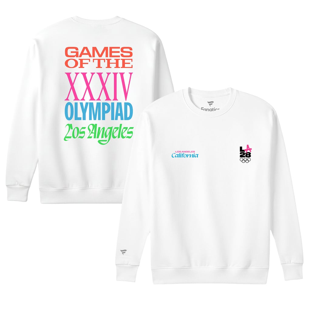 Sweat-shirt blanc de la collection Fanatics LA28 Superbloom