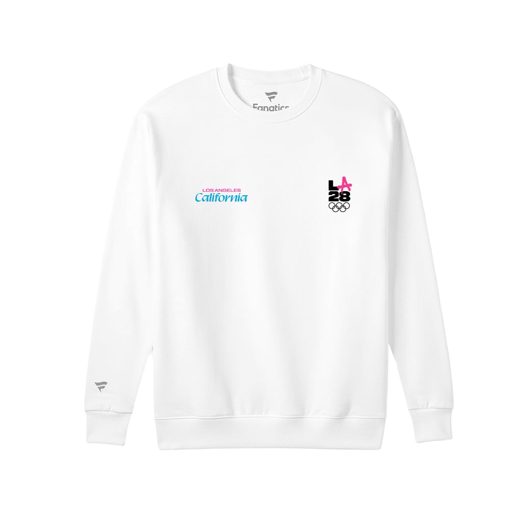 Sweat-shirt blanc de la collection Fanatics LA28 Superbloom
