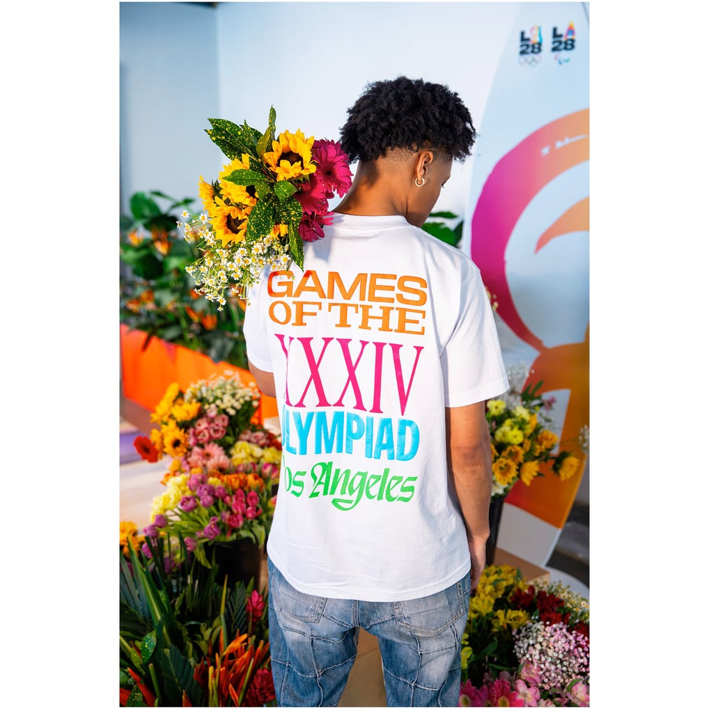 T-shirt Fanatics LA28 Superbloom Collection - Blanc