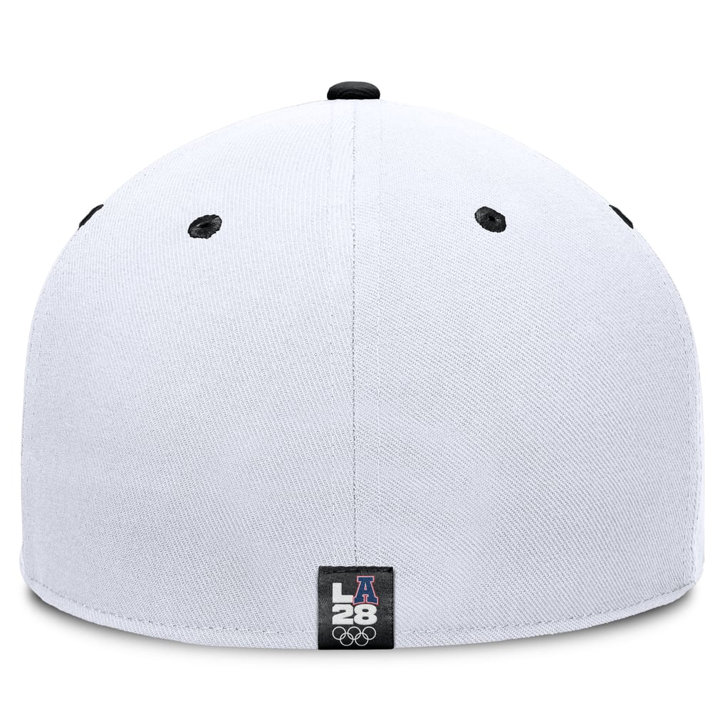 Casquette ajustée Fanatics Balance LA28 Jeux olympiques d'été - Blanc/Noir