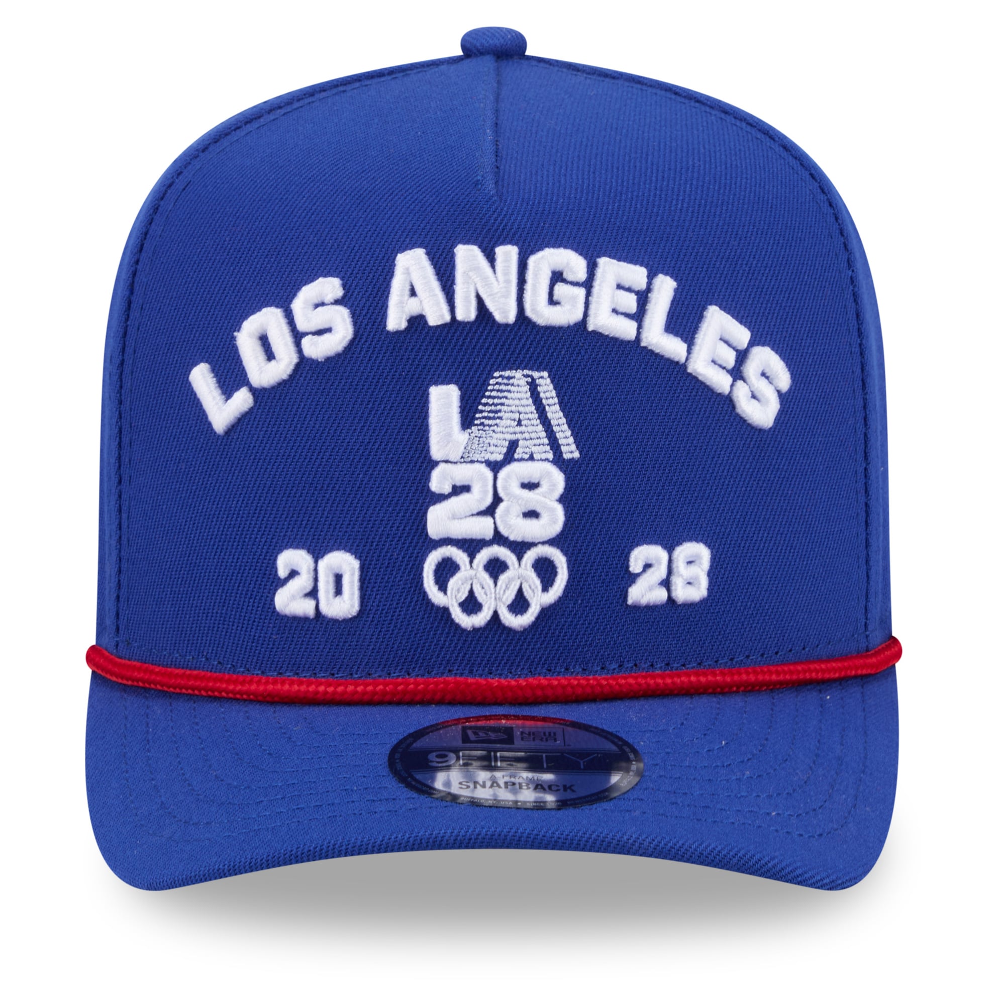 Men's New Era  Royal LA28 Rope A-Frame 9FIFTY Snapback Hat