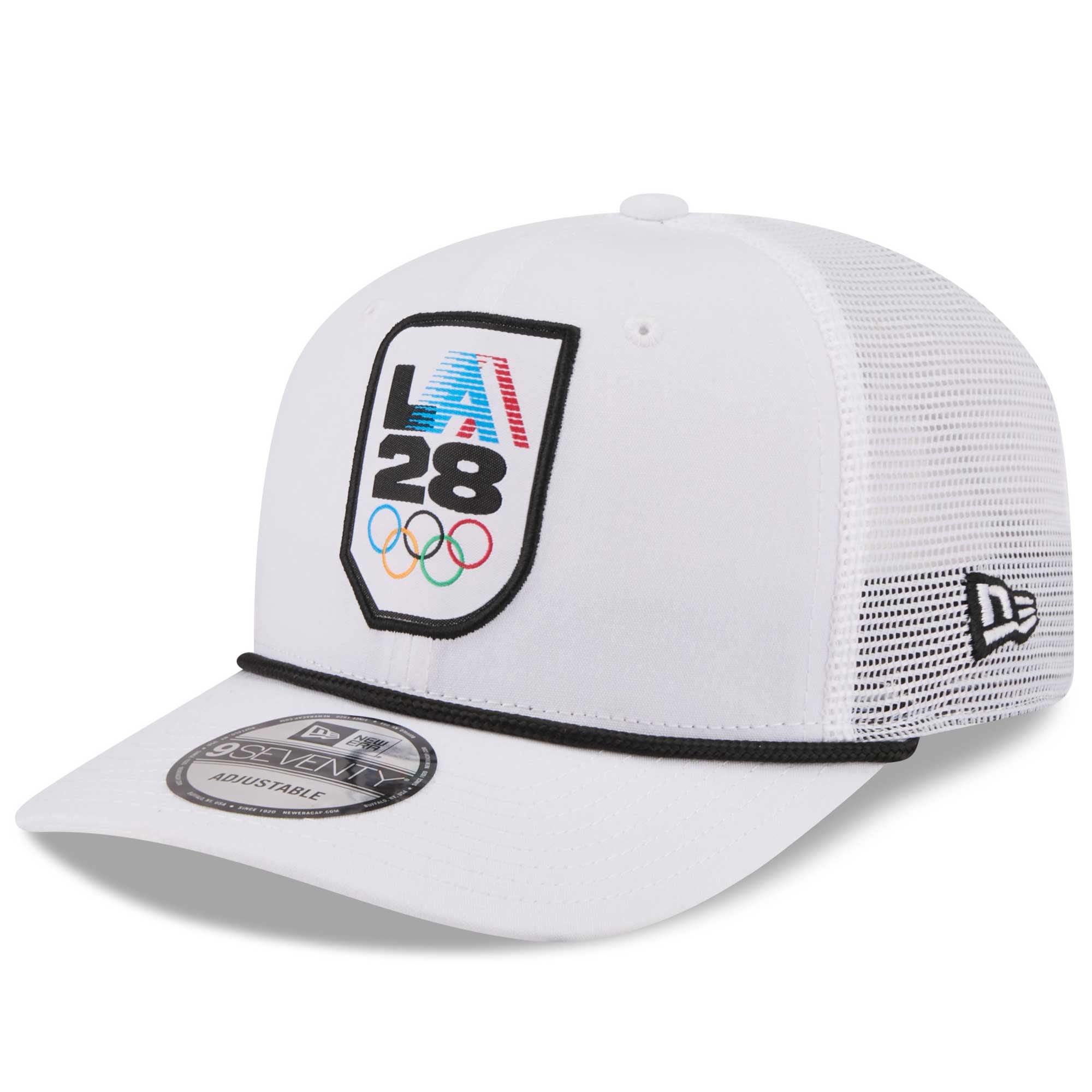 Men's New Era White LA28 Summer Olympics Core 9SEVENTY Adjustable Hat