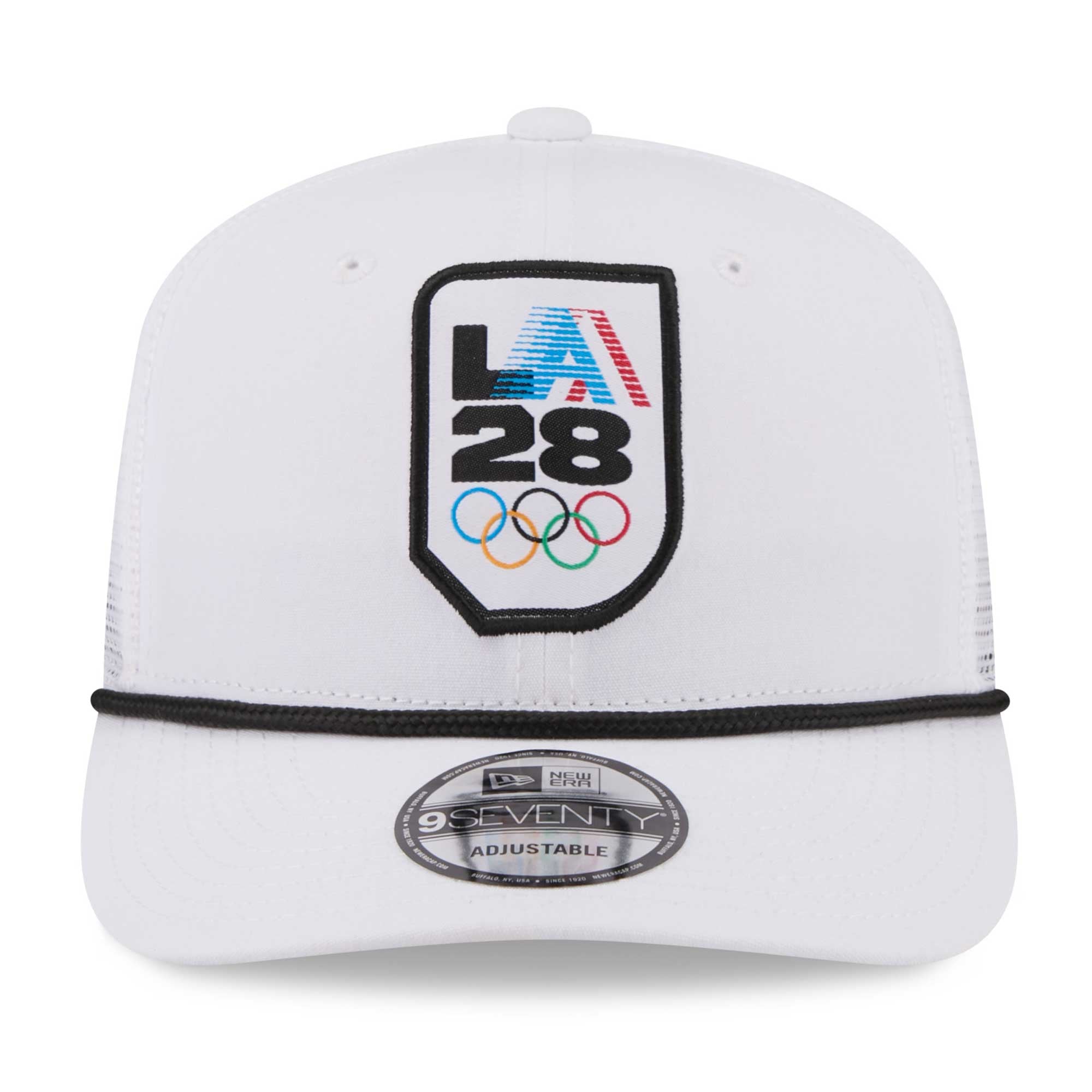 Men's New Era White LA28 Summer Olympics Core 9SEVENTY Adjustable Hat