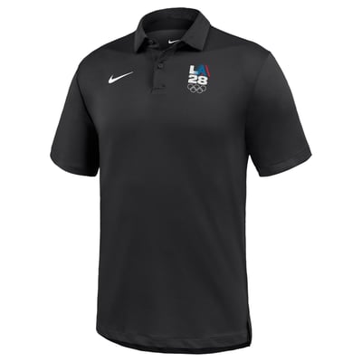 Polo Nike Retro Stripe Tour Dri-FIT LA28 - Noir