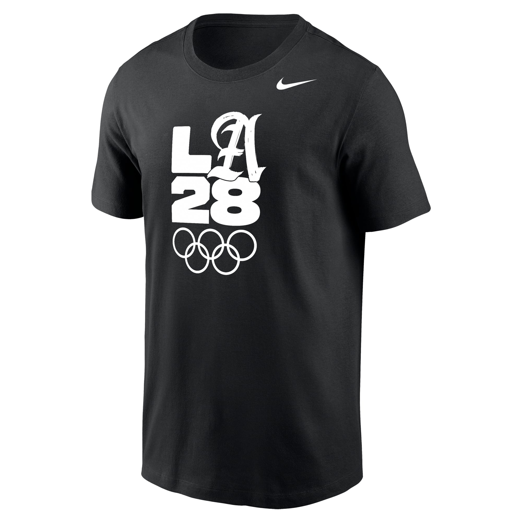 T-shirt Nike LA28 Jeux olympiques d'été pour homme, noir, technologie Dri-FIT