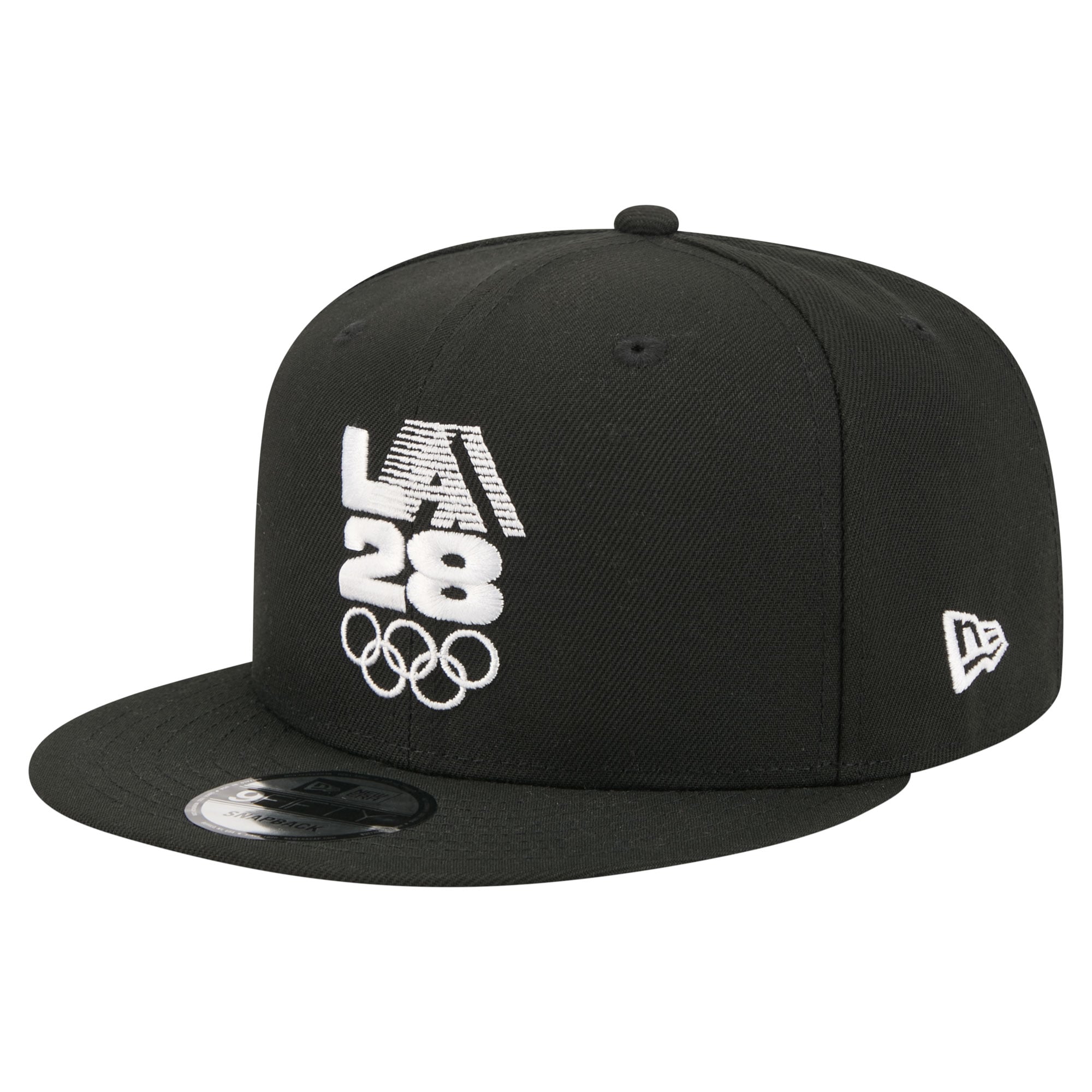 Unisex New Era Black LA28 Summer Olympics City Patch 9FIFTY Snapback Hat