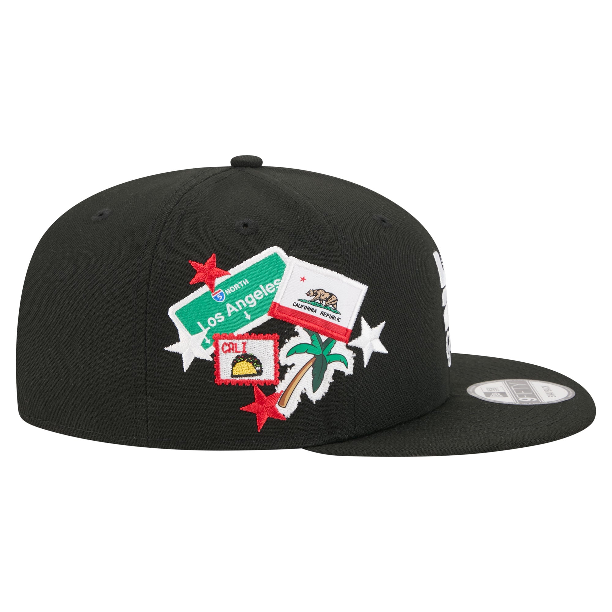Unisex New Era Black LA28 Summer Olympics City Patch 9FIFTY Snapback Hat