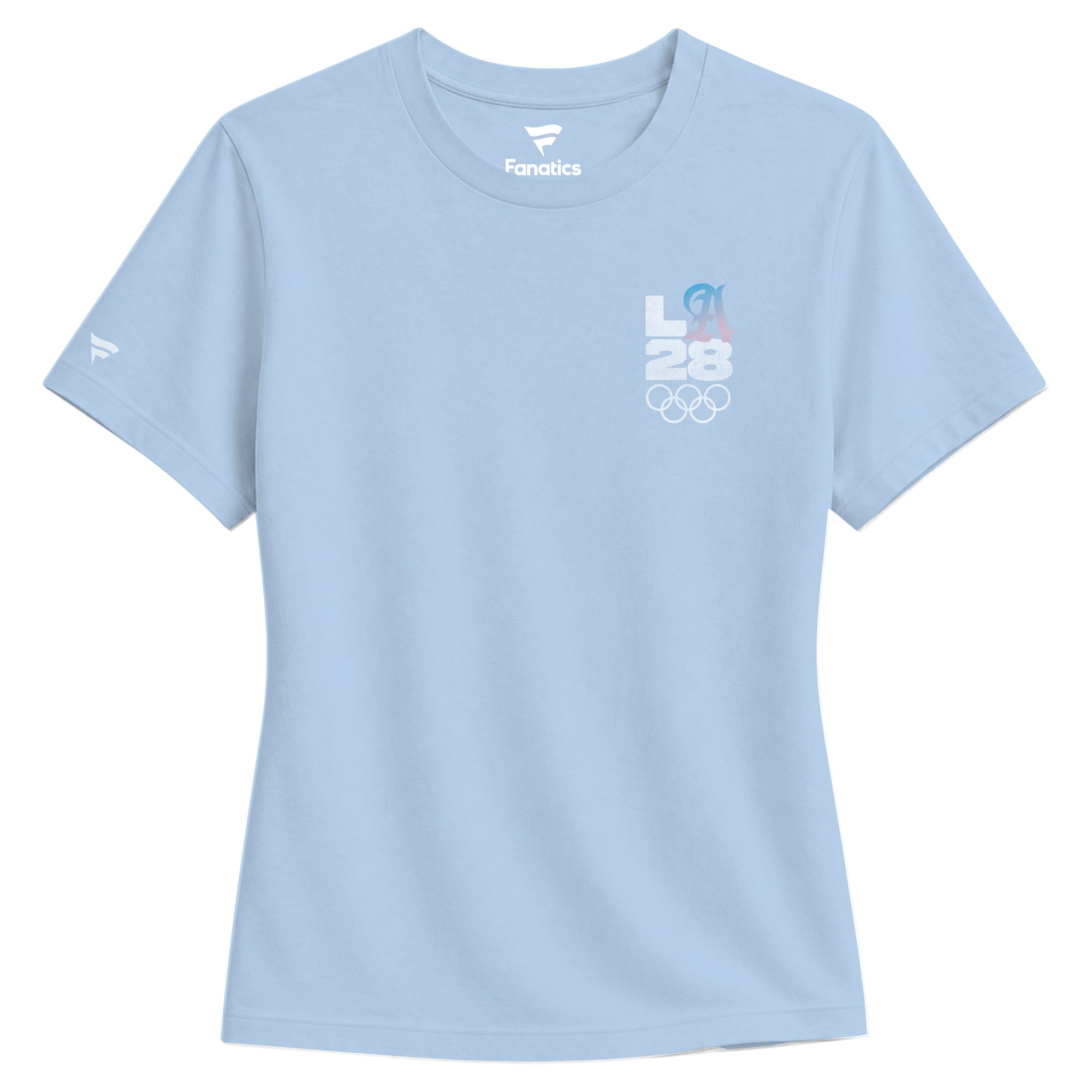 T-shirt Fanatics Collection Bluebell LA28 bleu clair pour femme
