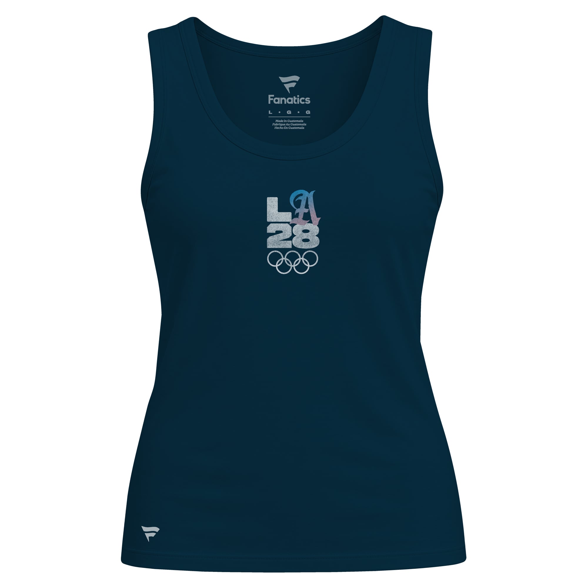Débardeur ajusté Fanatics Navy LA28 Collection Bluebell pour femme