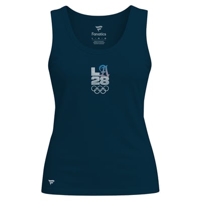 Débardeur ajusté Fanatics LA28 Collection Bluebell pour femme - Bleu marine