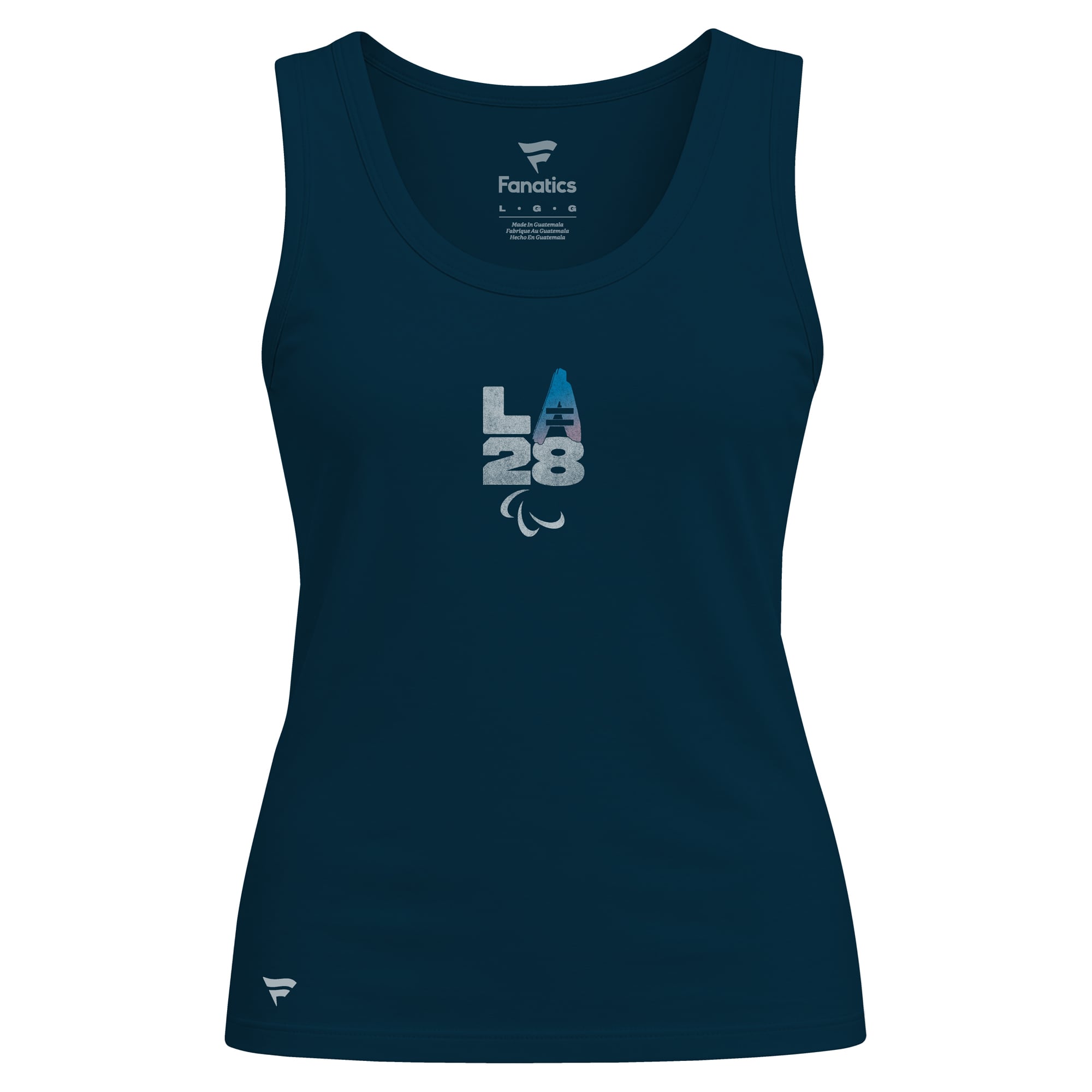 Débardeur ajusté Fanatics Navy LA28 Collection Paralympiques Bluebell pour femmes