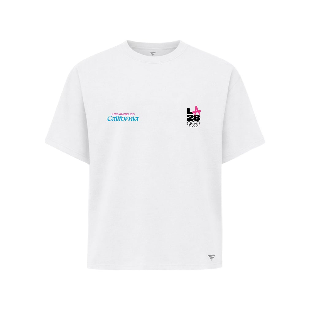 Women's Fanatics White LA28 Superbloom Collection T-Shirt