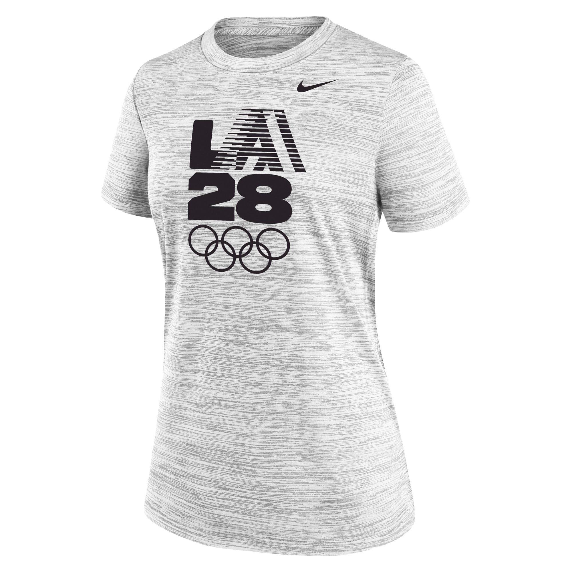 Women's Nike Black LA28 Summer Olympics Velocity Dri-FIT T-Shirt