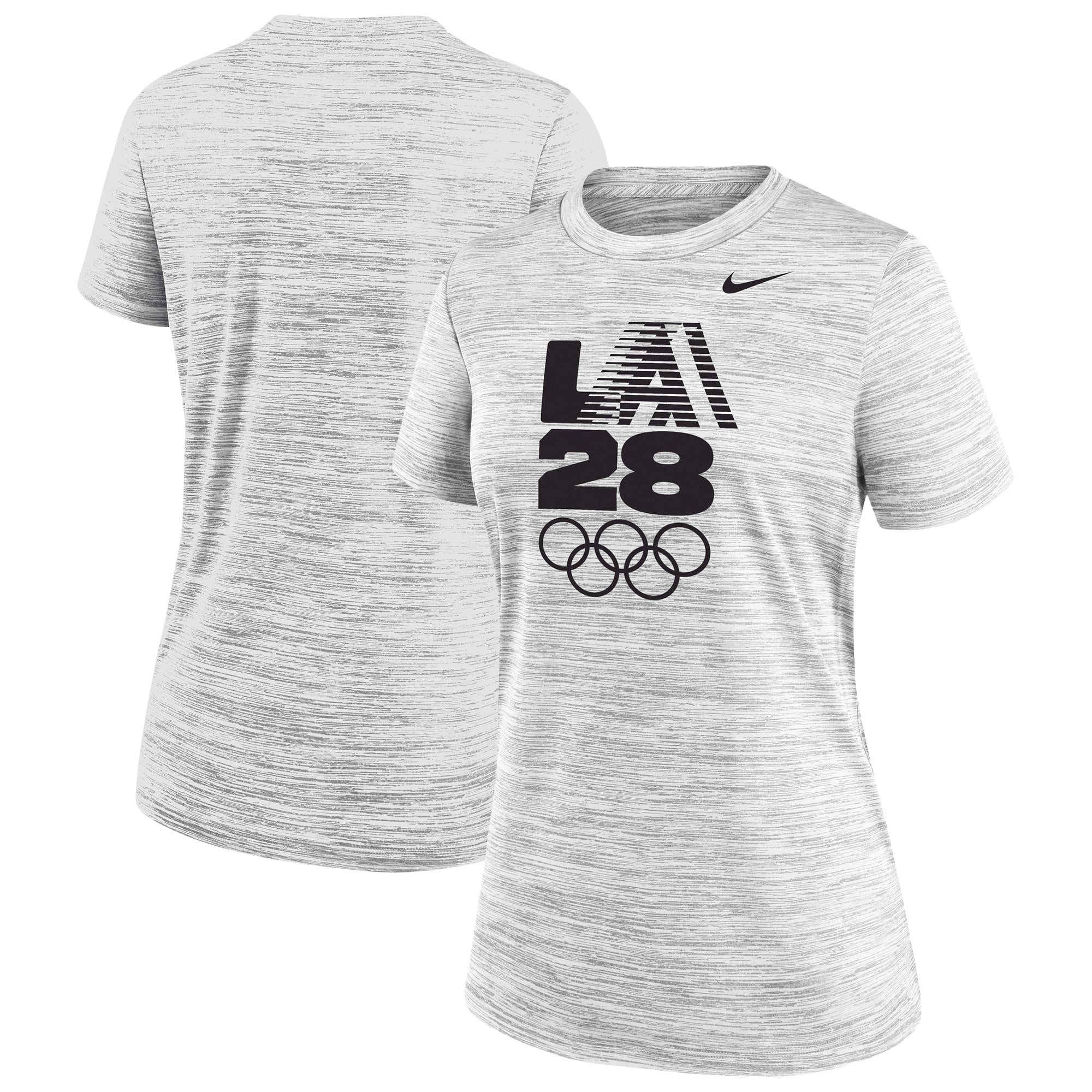 Women's Nike Black LA28 Summer Olympics Velocity Dri-FIT T-Shirt