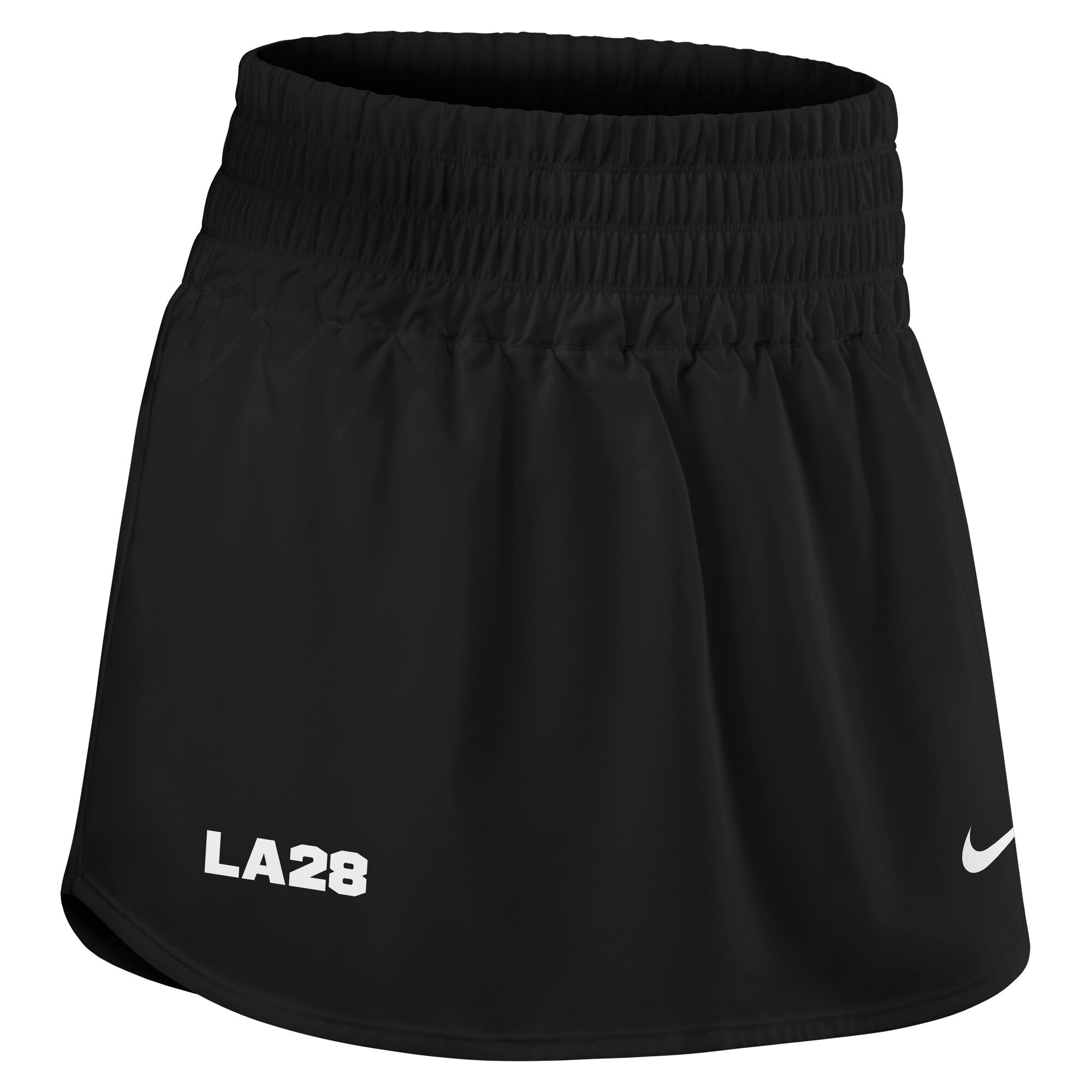 Jupe-short taille haute Nike LA28 Summer Olympics One Dri-FIT noire pour femme