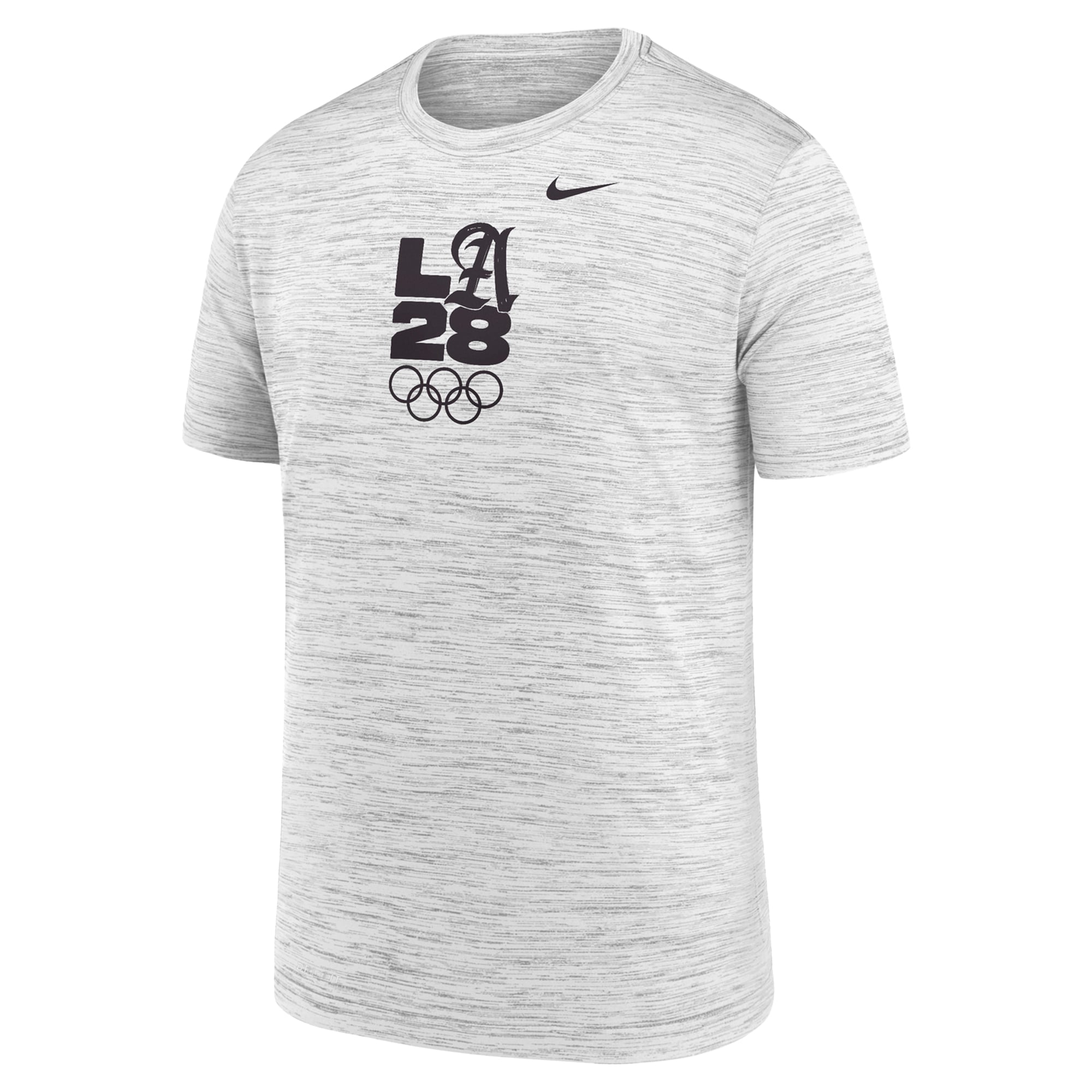 Youth Nike Ash LA28 Summer Olympics Velocity Dri-FIT T-Shirt