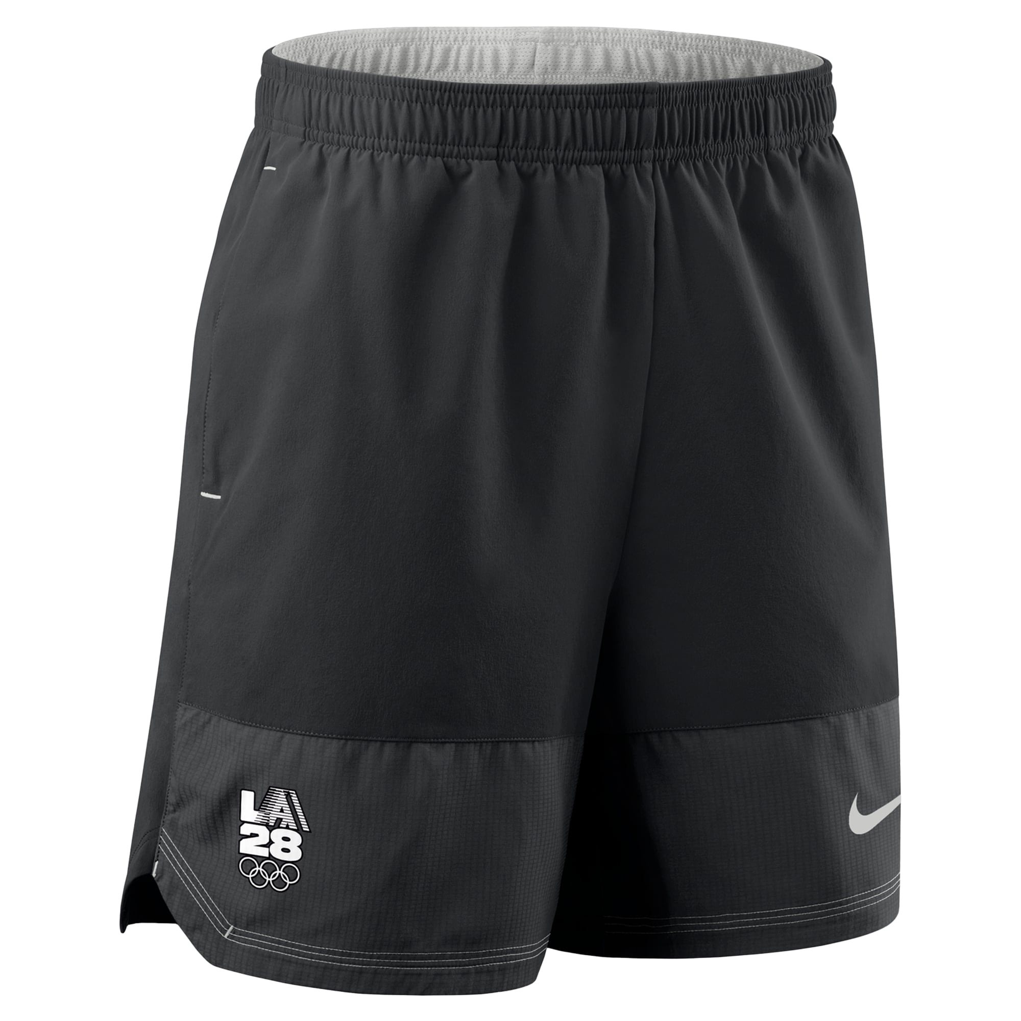 Youth Nike  Black LA28 Dri-FIT Woven Shorts