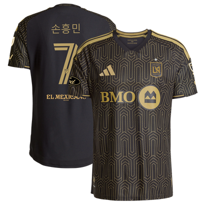  LAFC adidas 2026 2026 Primary Kit On-Field Authentic Patch Jersey - Black