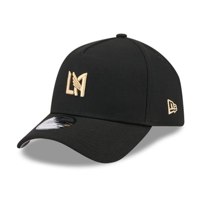 LAFC New Era 9FORTY A-Frame Adjustable Hat - Black