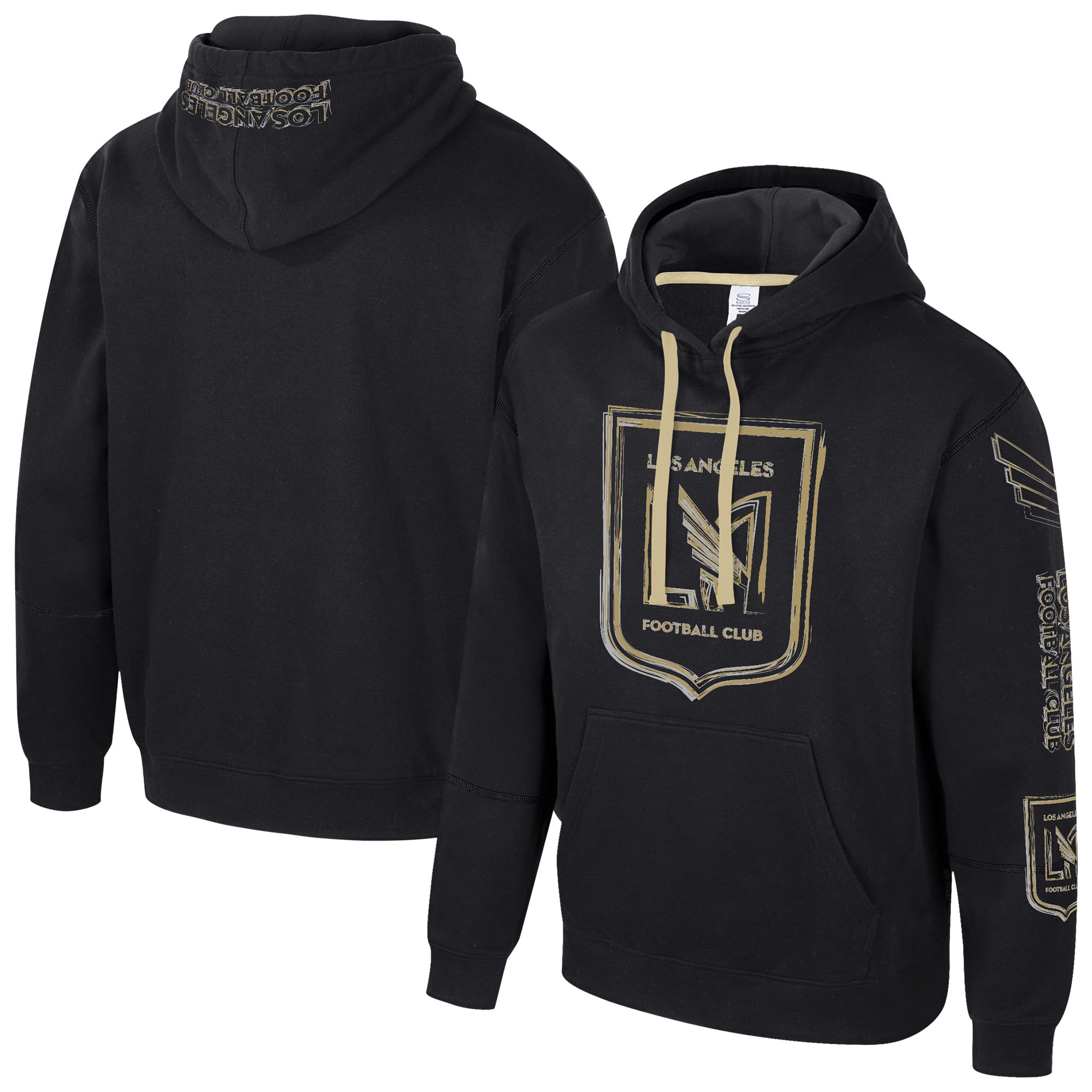 LAFC Stadium Essentials Elementized Pullover Hoodie - Black