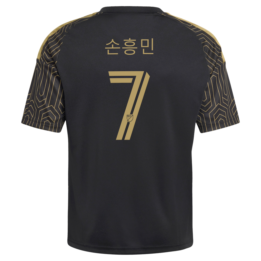 LAFC adidas Youth 2026 Primary Kit Replica Jersey - Black