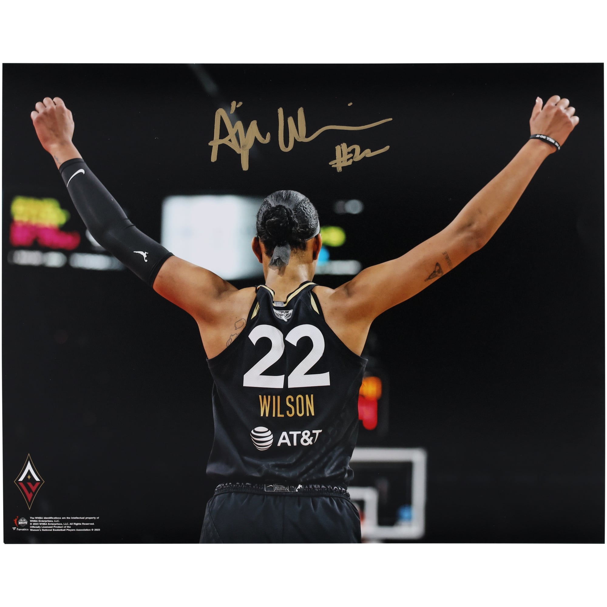 アジャ・ウィルソン ラスベガス・エース 2023 WNBA ファイナルズ 