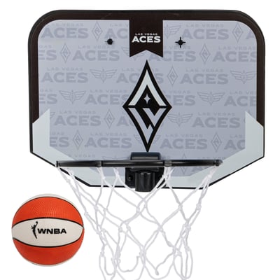 Las Vegas Aces Franklin Sports Mini Over-the-Door Basketball Hoop Set