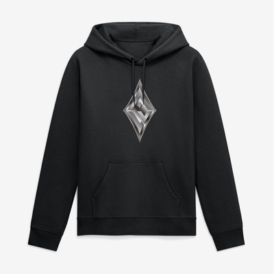 Las Vegas Aces Big & Tall Metallic Mascot Hoodie - Black