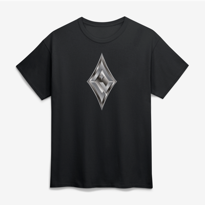 Las Vegas Aces Big & Tall Metallic Mascot T-Shirt - Black