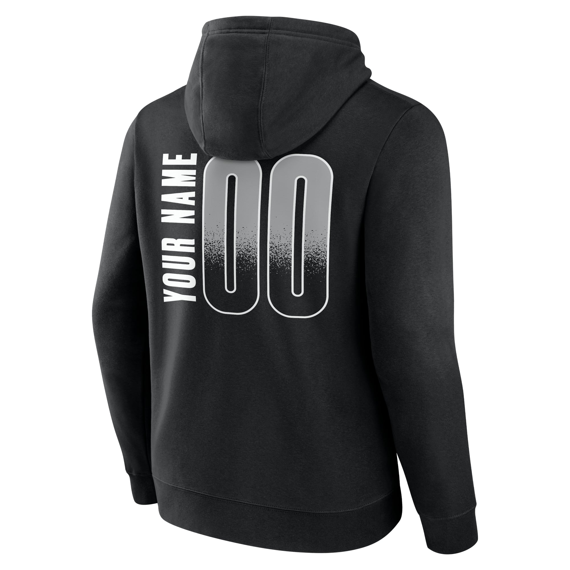 Sweat à capuche noir pour homme Las Vegas Aces Home Court Pop personnalisé avec nom et numéro