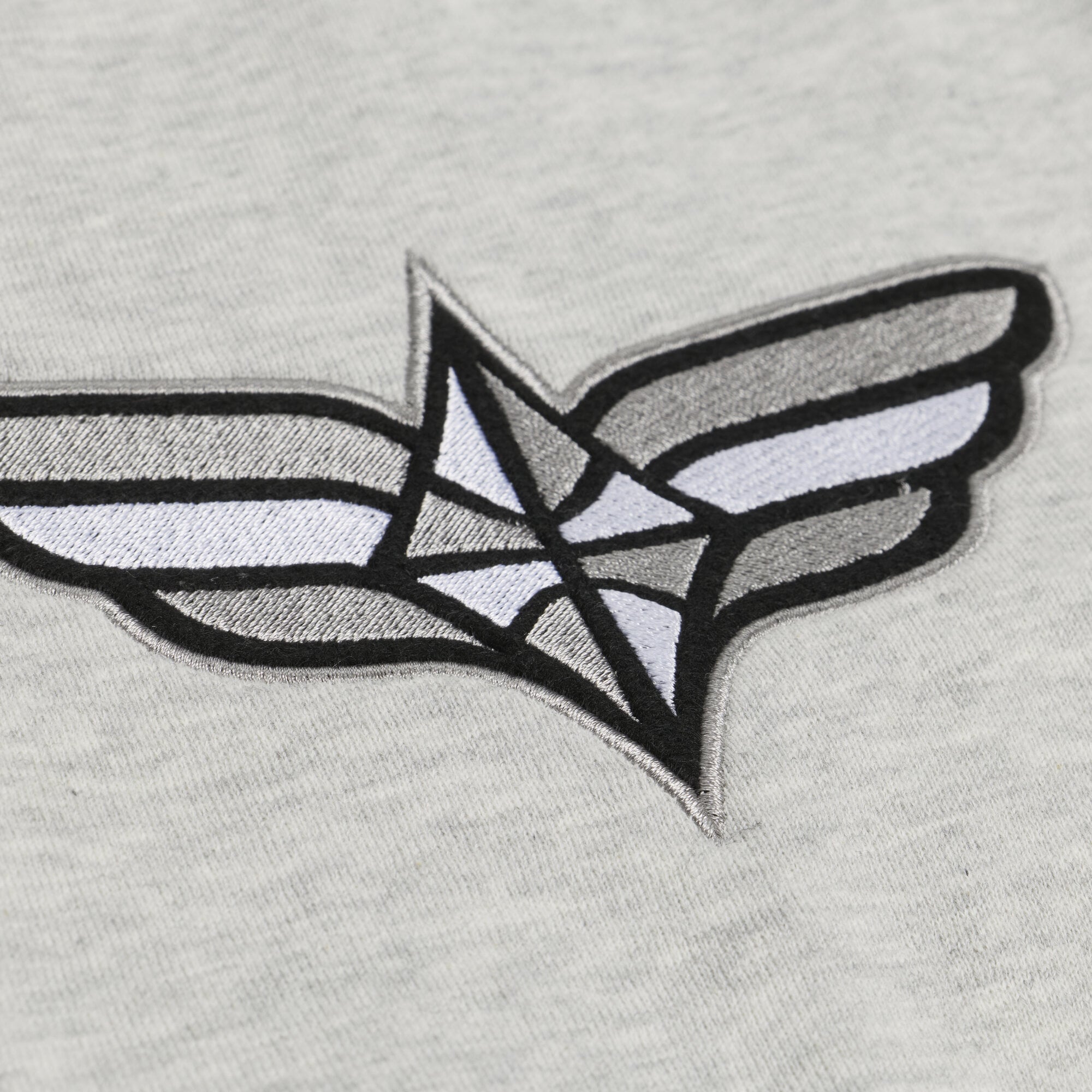 Men's Mitchell & Ness  Gray Las Vegas Aces Fleece Hoodie