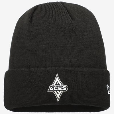 Las Vegas Aces New Era Cuffed Knit Hat - Black