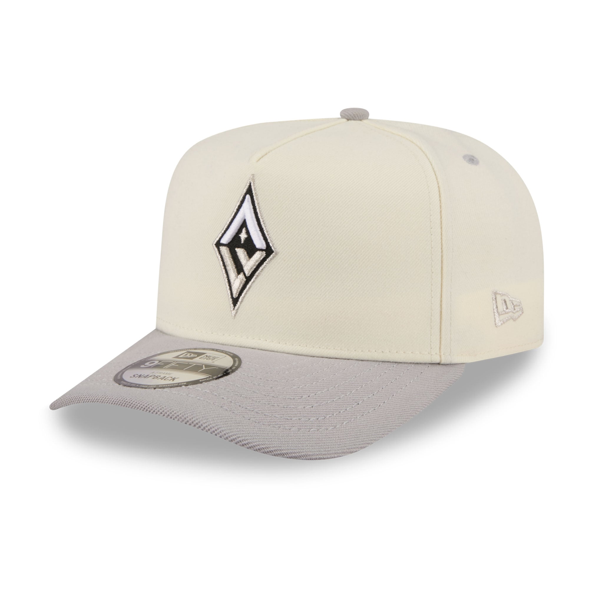 Casquette snapback New Era crème Las Vegas Aces Wordmark 9FIFTY pour homme