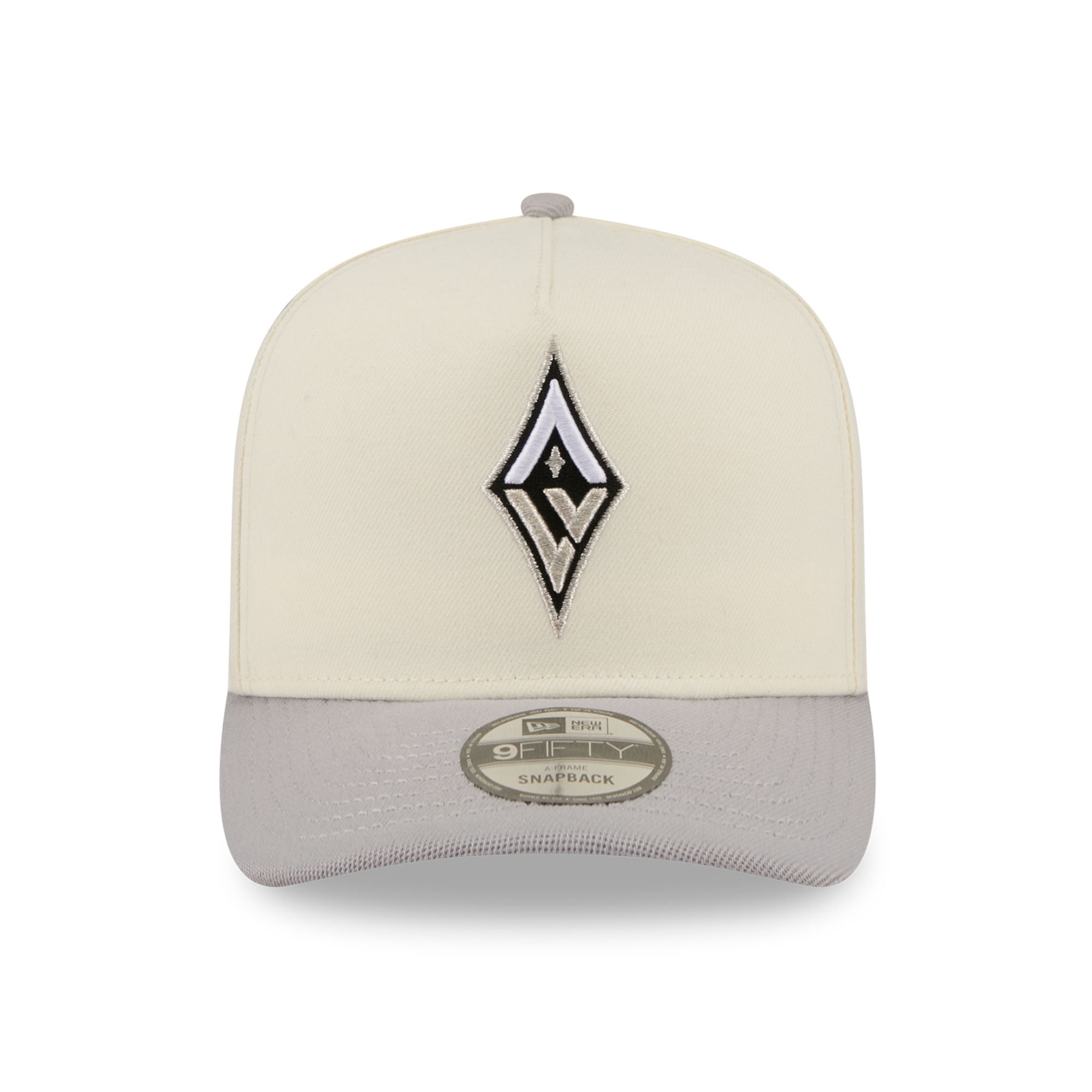 Casquette snapback New Era crème Las Vegas Aces Wordmark 9FIFTY pour homme