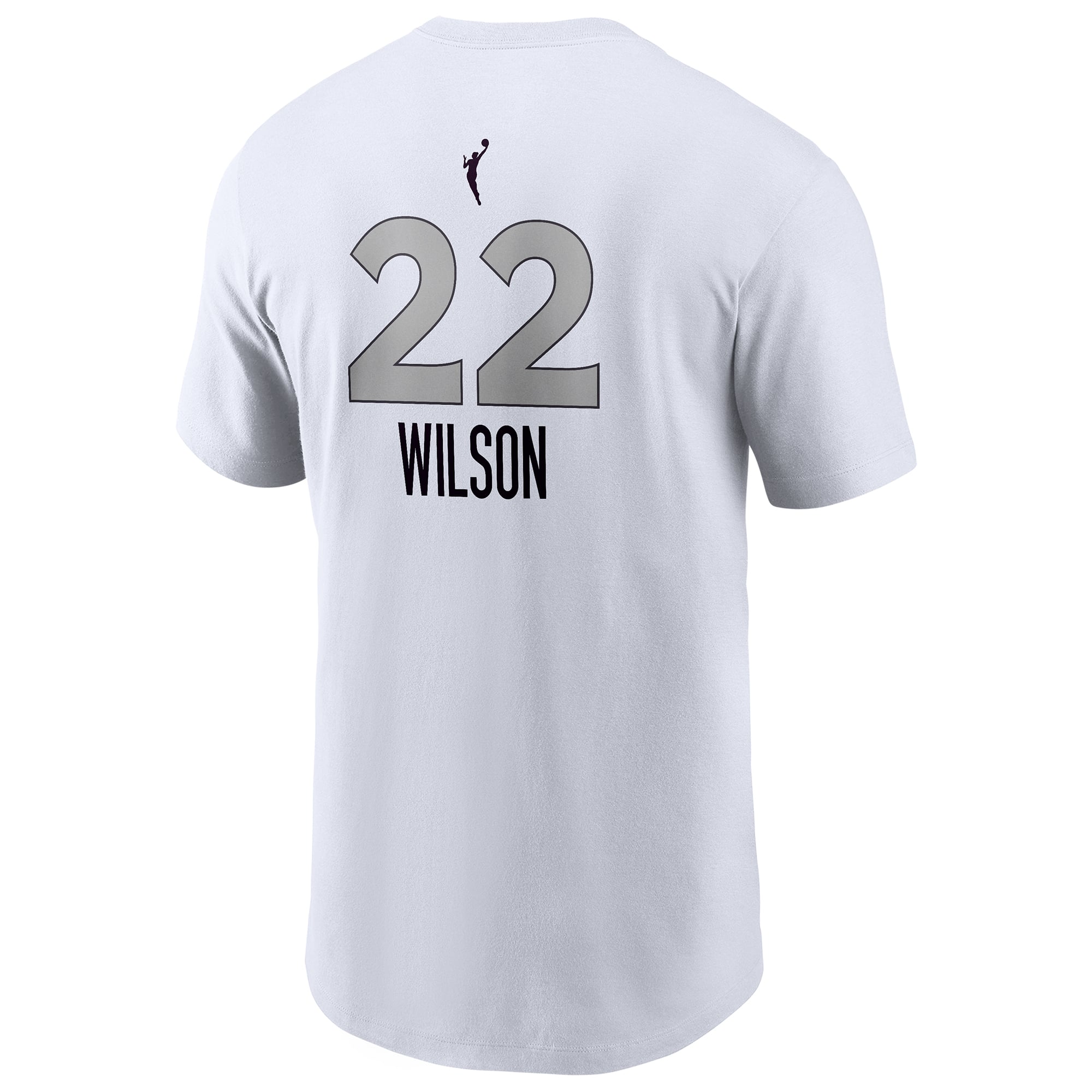 Men's Nike A'ja Wilson White Las Vegas Aces Heroine Edition Name & Number T-Shirt