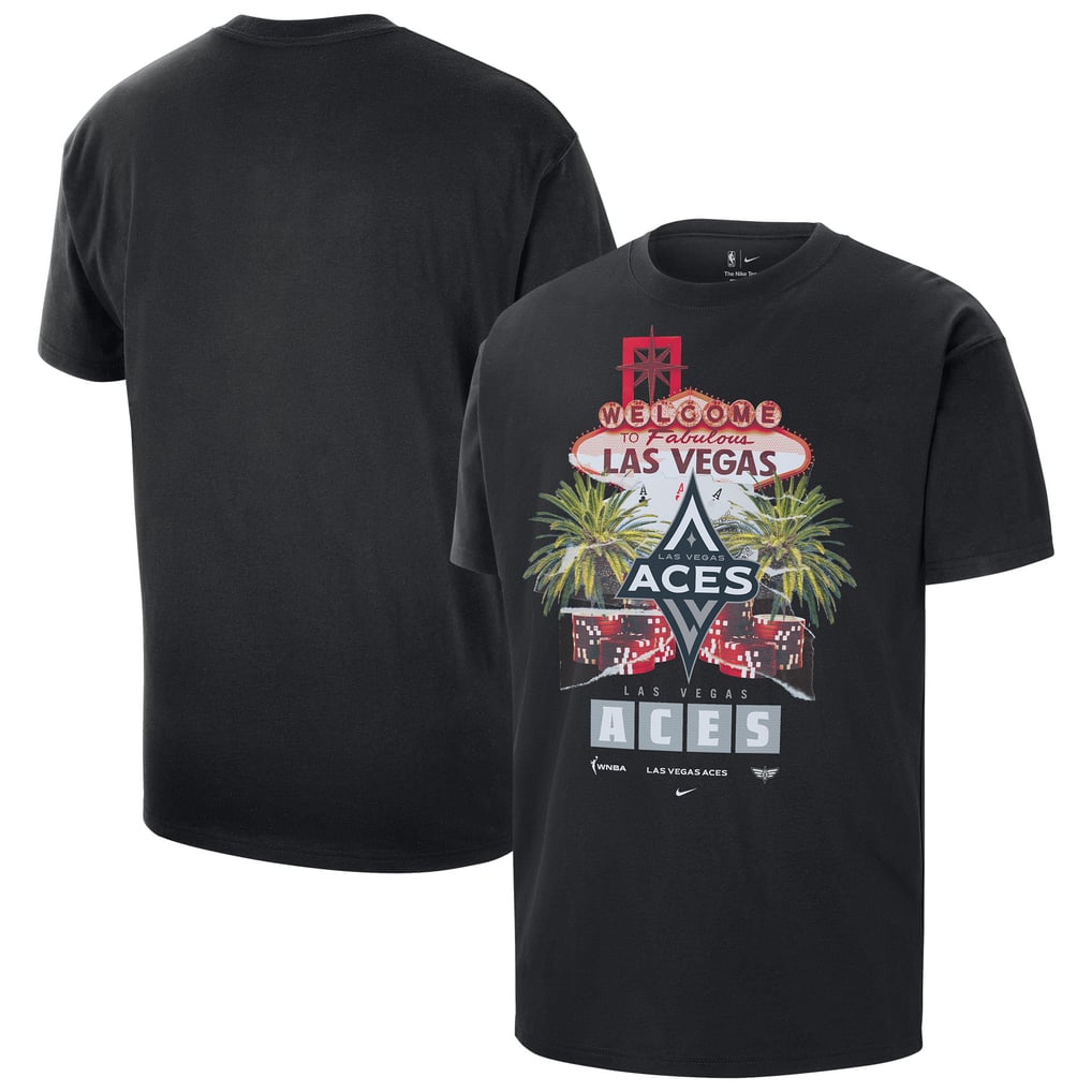Las Vegas Aces Nike Original Content City Edition Max90 Oversized T-Shirt - Black