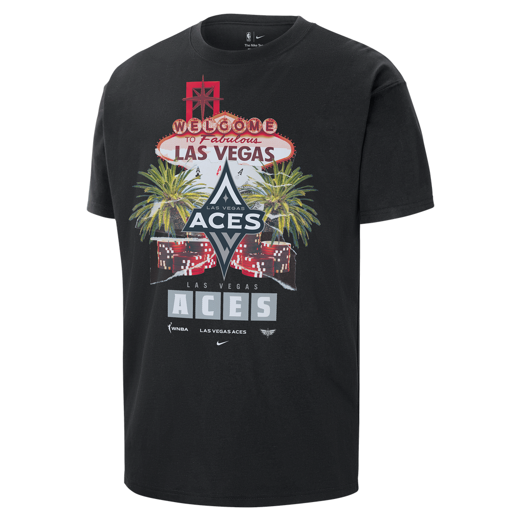 Las Vegas Aces Nike Original Content City Edition Max90 Oversized T-Shirt - Black