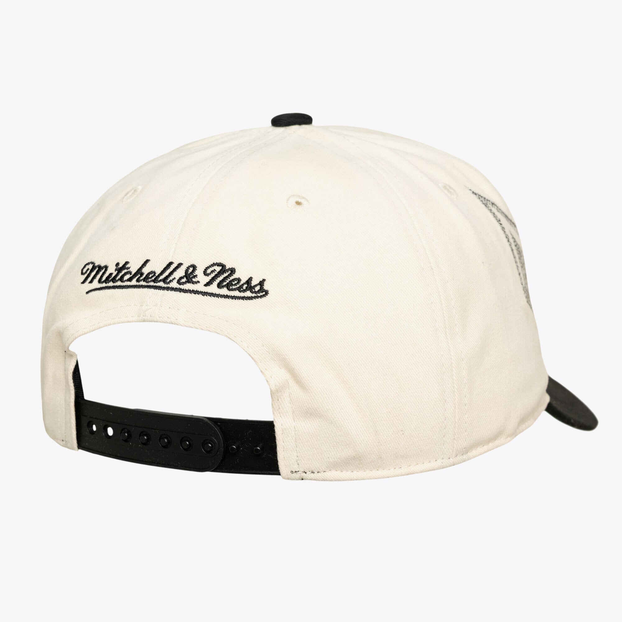 Casquette unisexe Mitchell & Ness Cream Las Vegas Aces Big Time Pro Crown ajustable