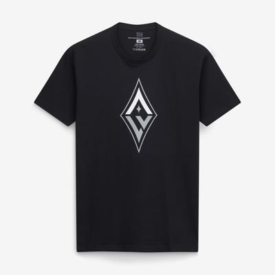 Las Vegas Aces Stadium Essentials Unisex Origins Color Logo T-Shirt - Black