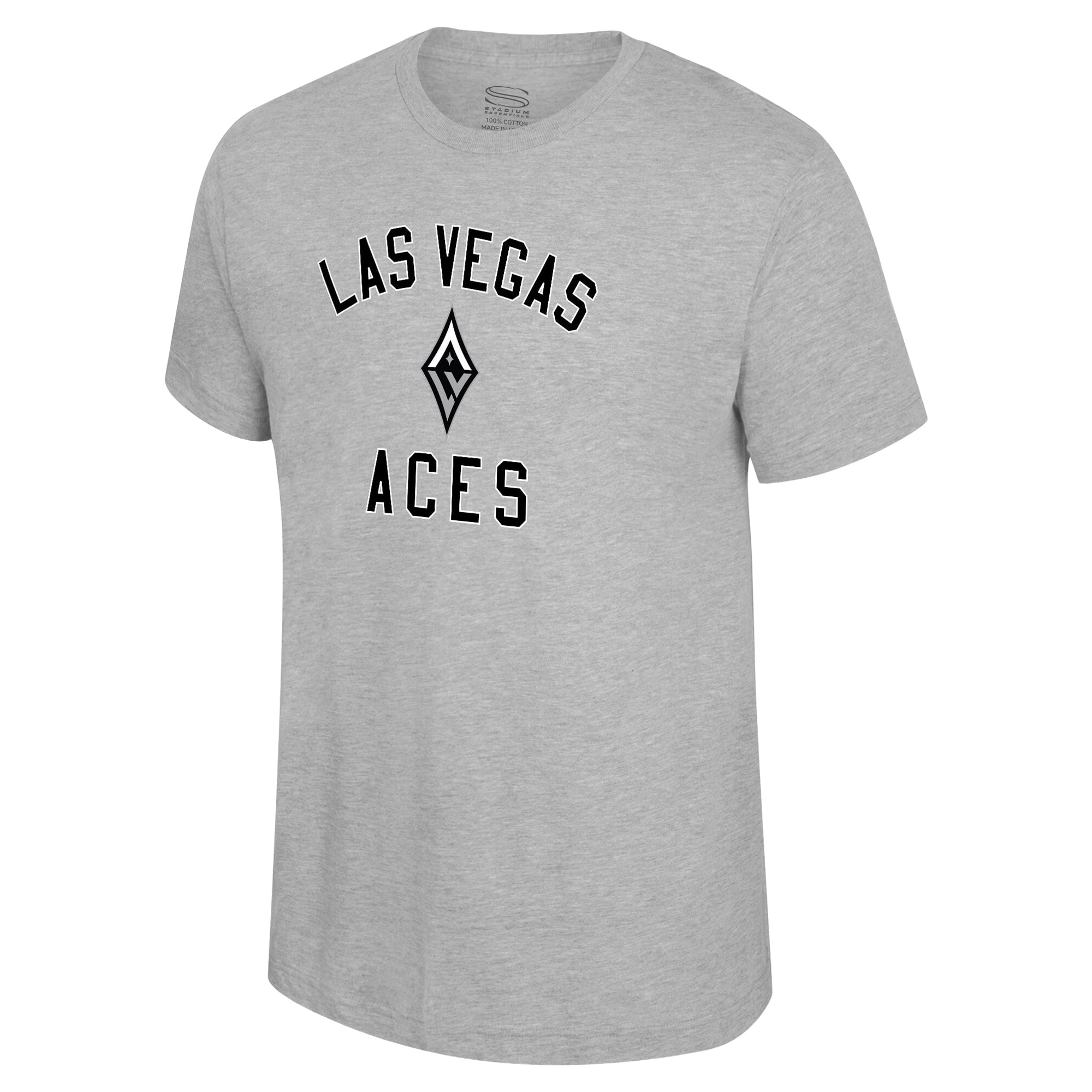Unisex Stadium Essentials Gray Las Vegas Aces Athletic Soul T-Shirt