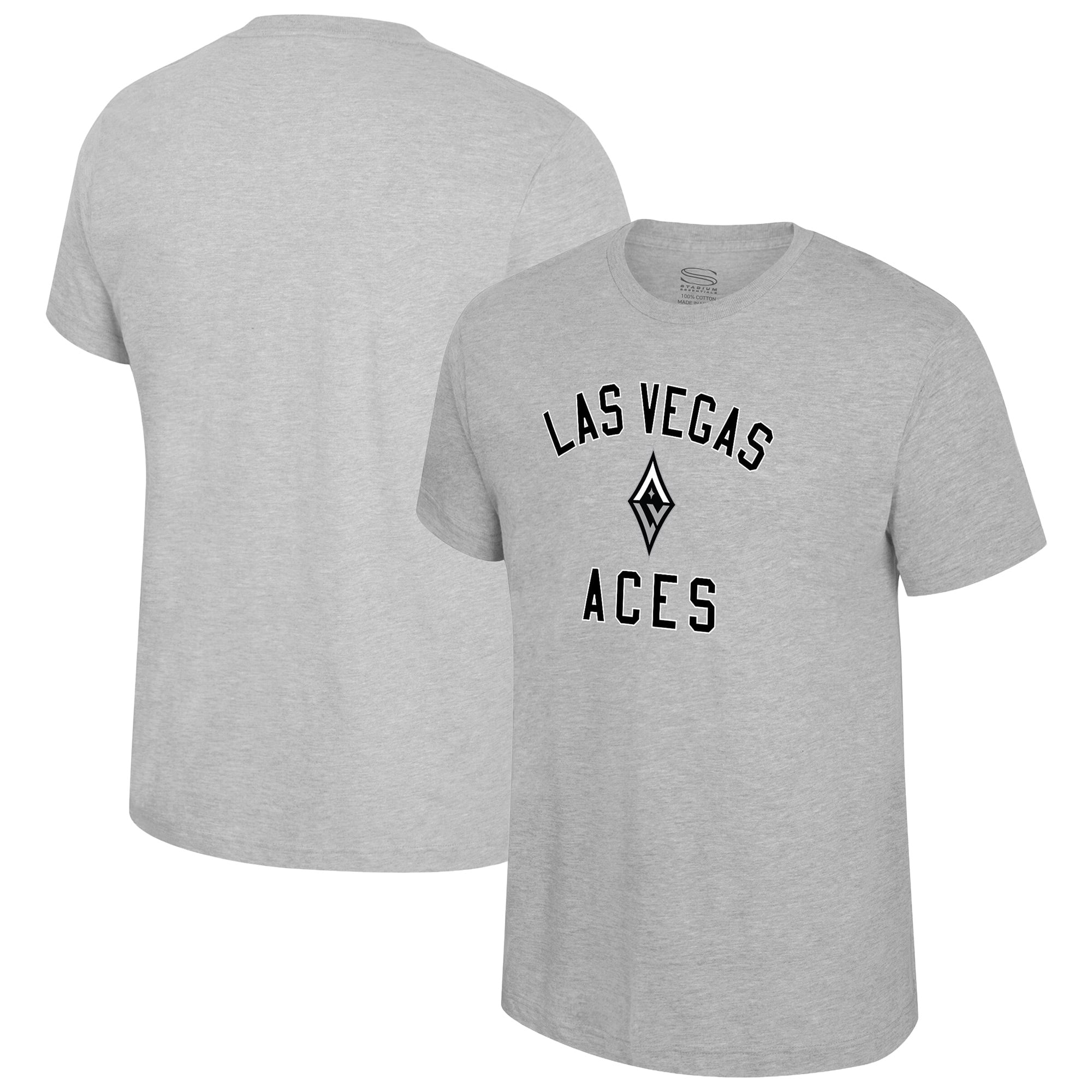 Unisex Stadium Essentials Gray Las Vegas Aces Athletic Soul T-Shirt