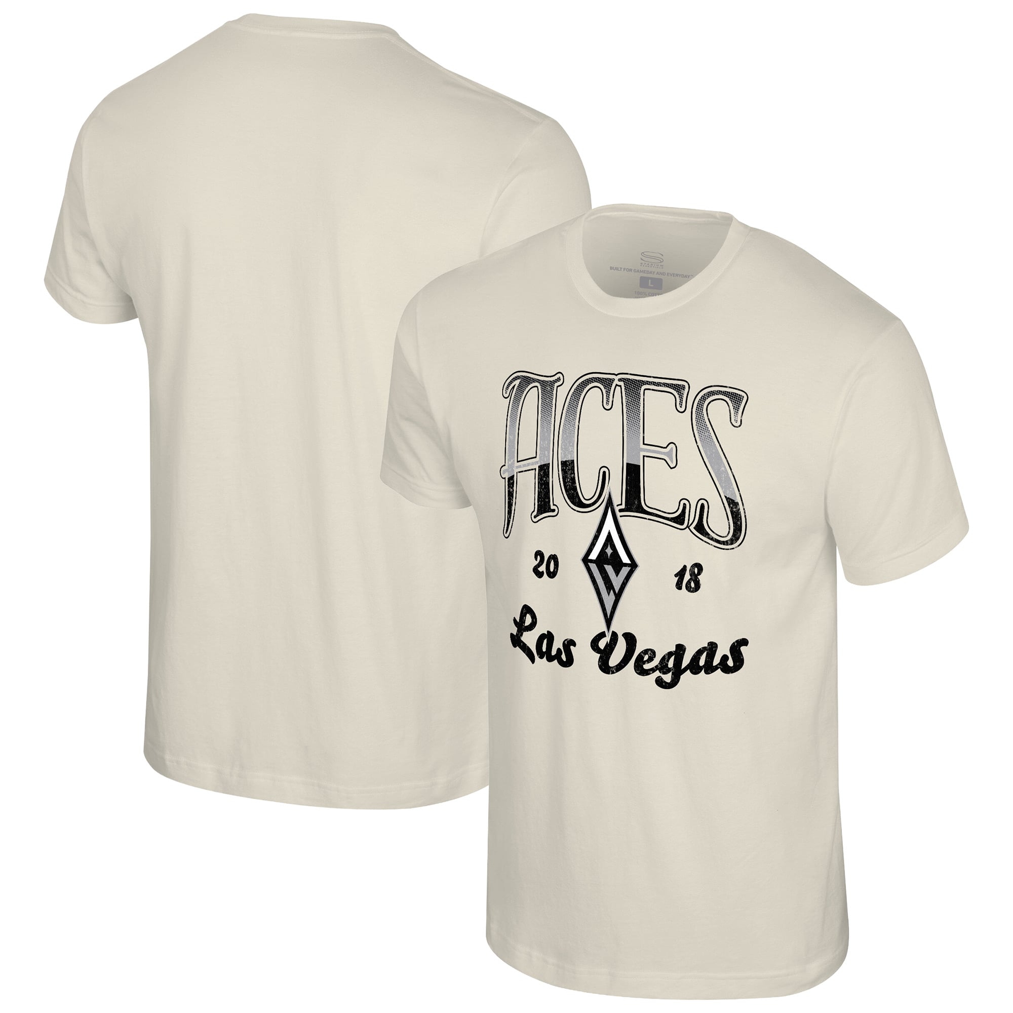 Unisex Stadium Essentials Natural Las Vegas Aces Sky High T-Shirt