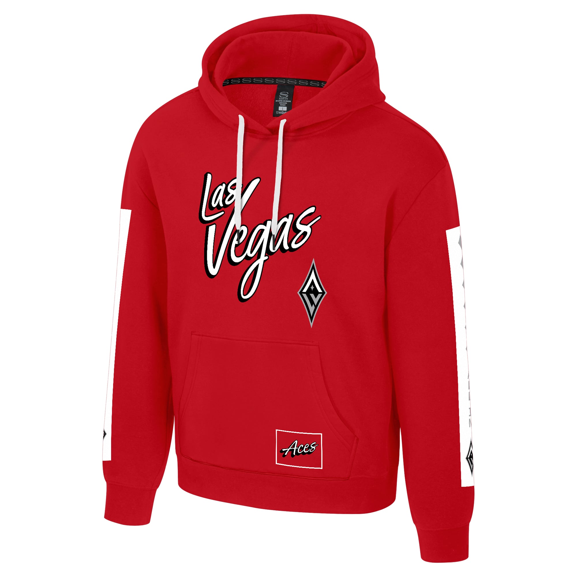 Sweat à capuche unisexe Stadium Essentials rouge Las Vegas Aces Rebel