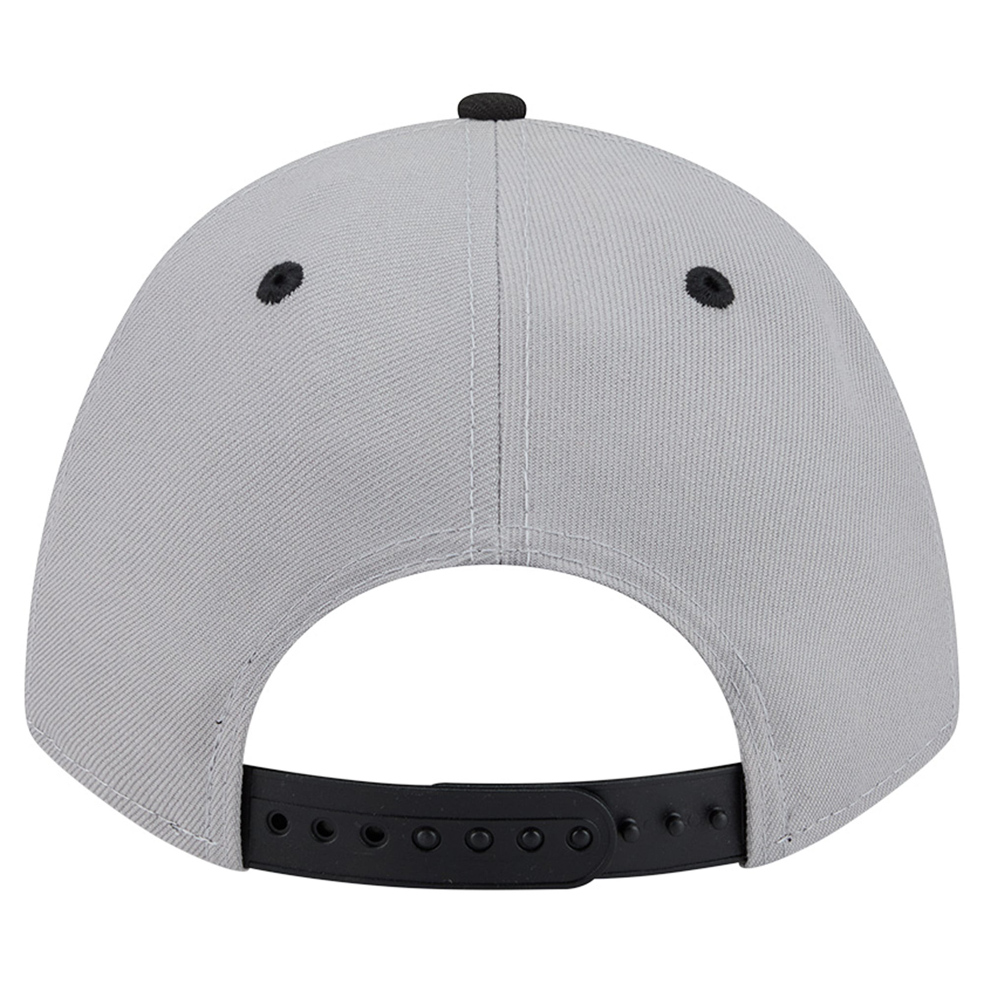Casquette ajustable New Era Las Vegas Aces Arch 9FORTY A-Frame M-Crown argentée et noire pour femme