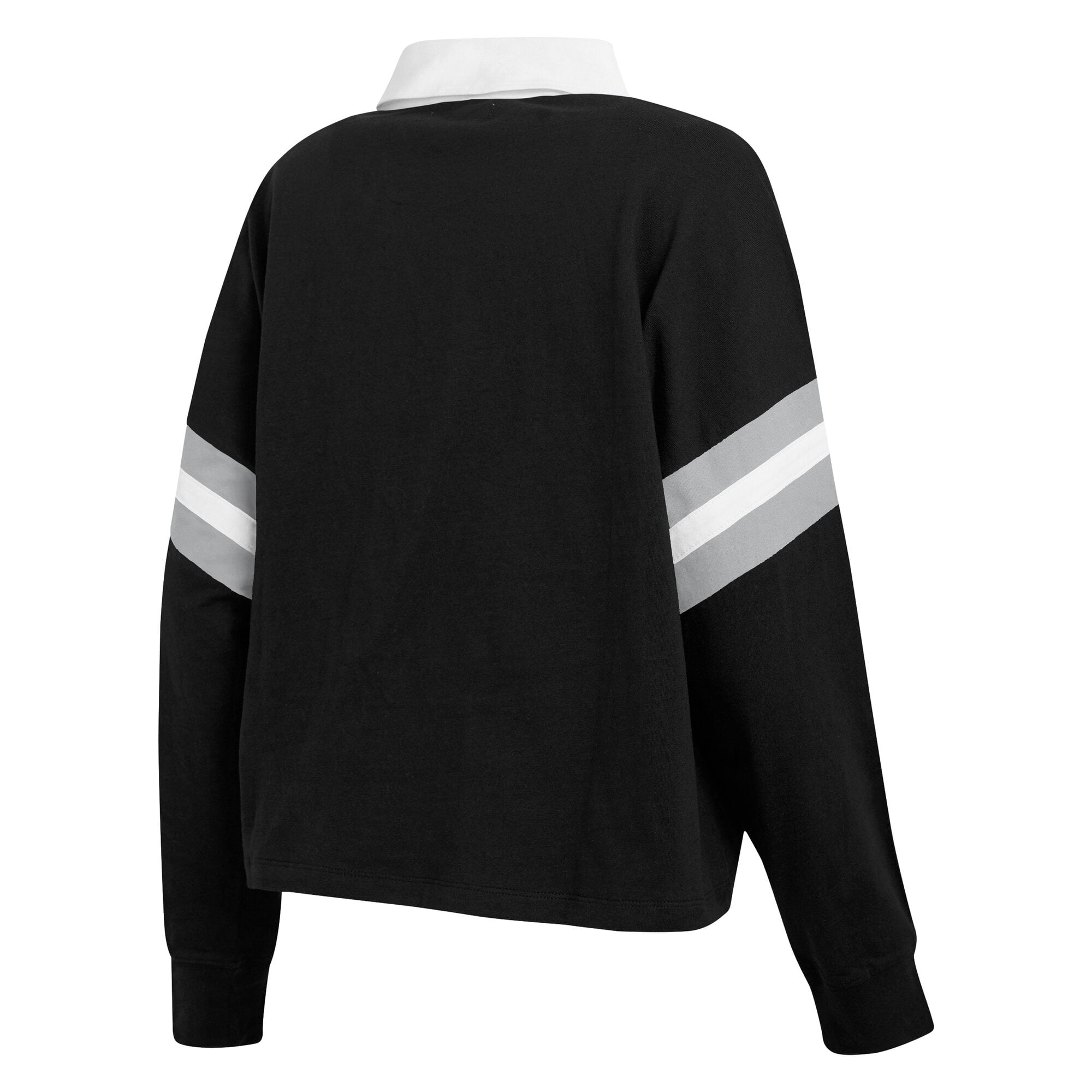 Polo de rugby noir Las Vegas Aces la marque WEAR by Erin Andrews pour femmes