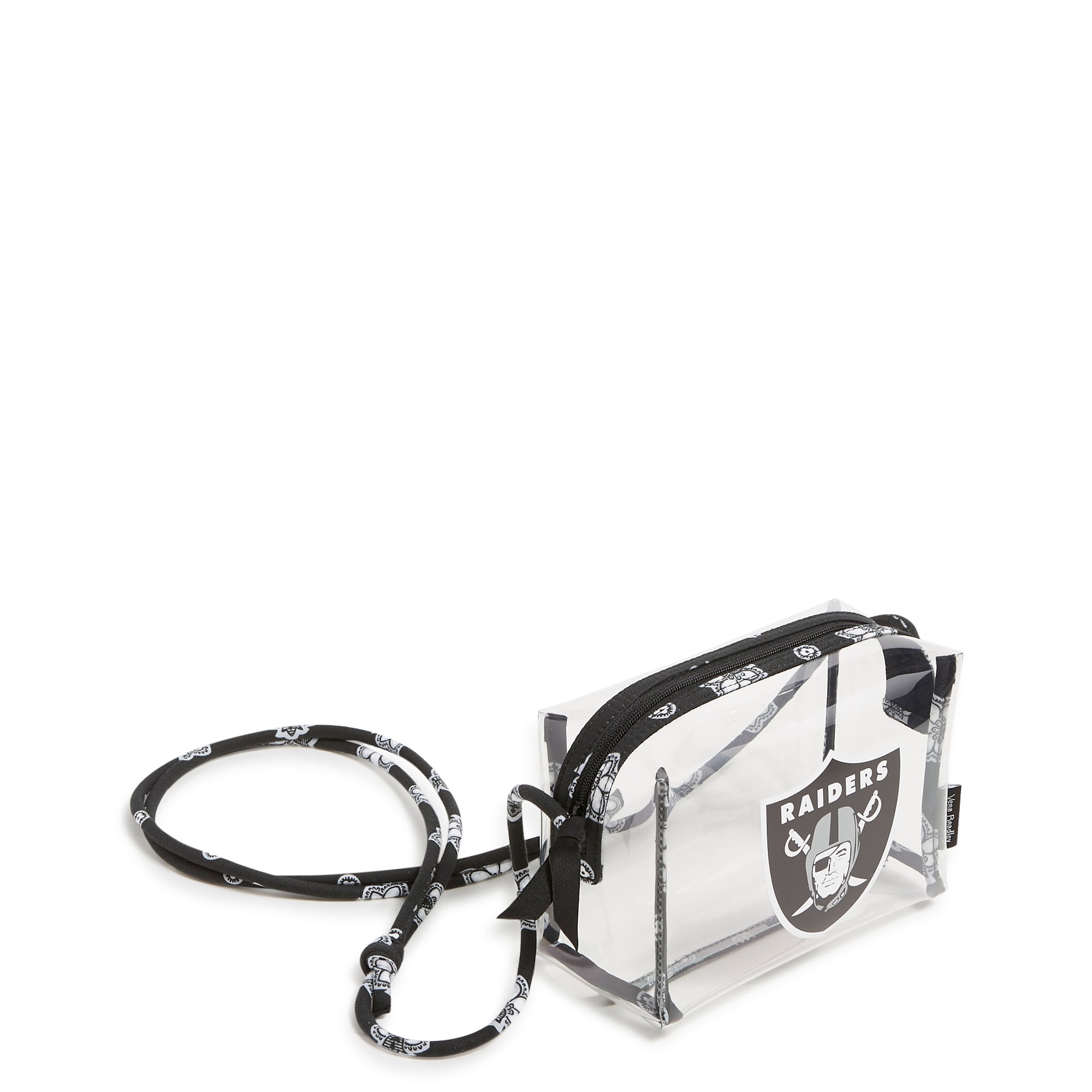 Las Vegas Raiders Vera Bradley Clear Crossbody